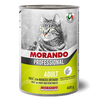 Morando Cat Beef and Vegetables Pate 400g