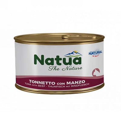 Natua Tuna & Beef in Jelly 85g