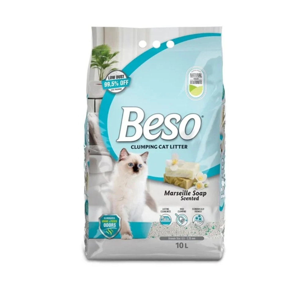 Beso Soap Clumping Cat Litter