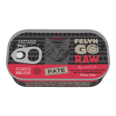 Felyn Go Cat Arctic Char & Cod Roe with Cranberries Pate 90g