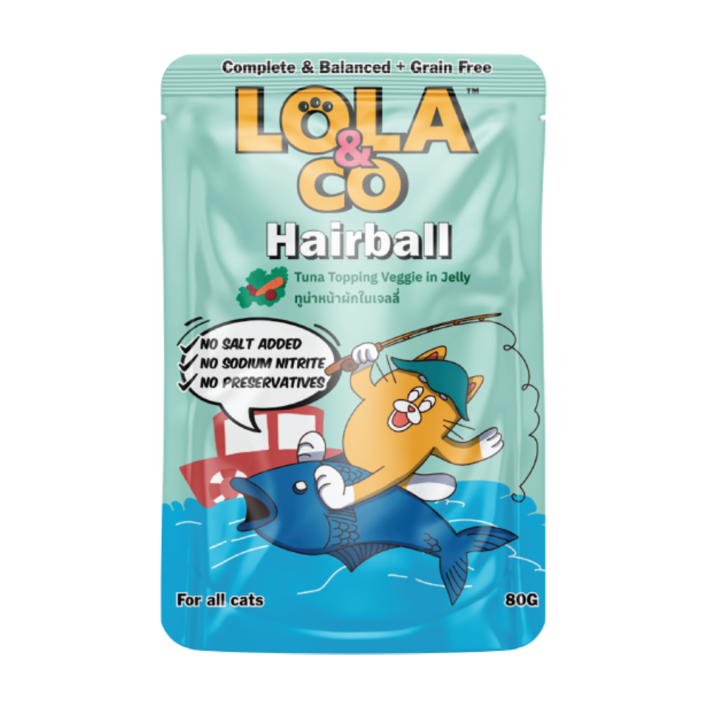 Lola & Co Tuna Topping Veggie in Jelly 80g