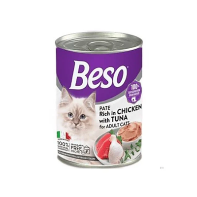 Beso Cat Chicken & Tuna Pate 400g