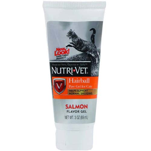NutriVet Hairball Paw Gel Salmon 89ml