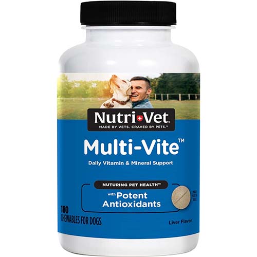 Nutrivet Dog Multi-Vite Liver Flavour 60 Tablets