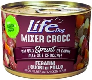 EXP 01MAY25 Life Dog Mixer Chicken Liver with Hearts 150g