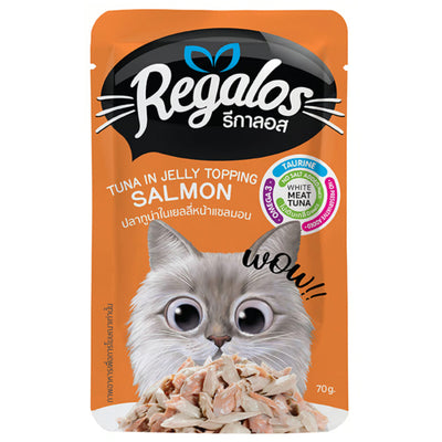 Regalos Cat Tuna & Salmon in Jelly 70g