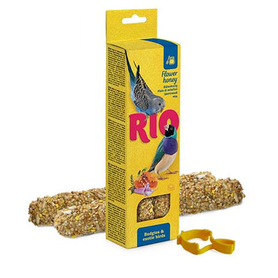Rio Budgies & Exotic Birds Sticks Honey 2x40g