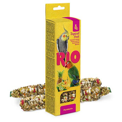 Rio Parakeets Sticks Tropical Fruits 2x75g