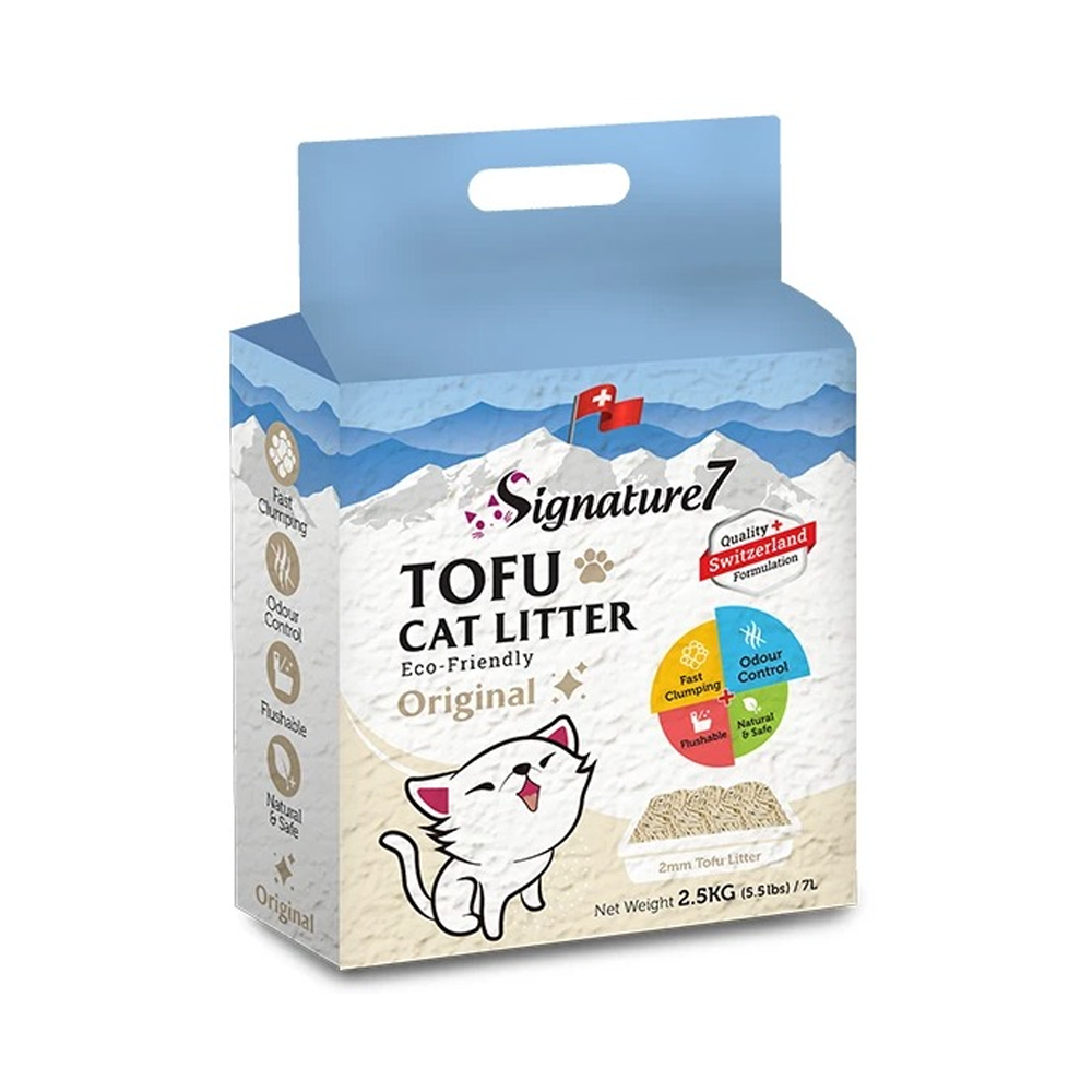 S7 Tofu Flushable Cat Litter Original 7L