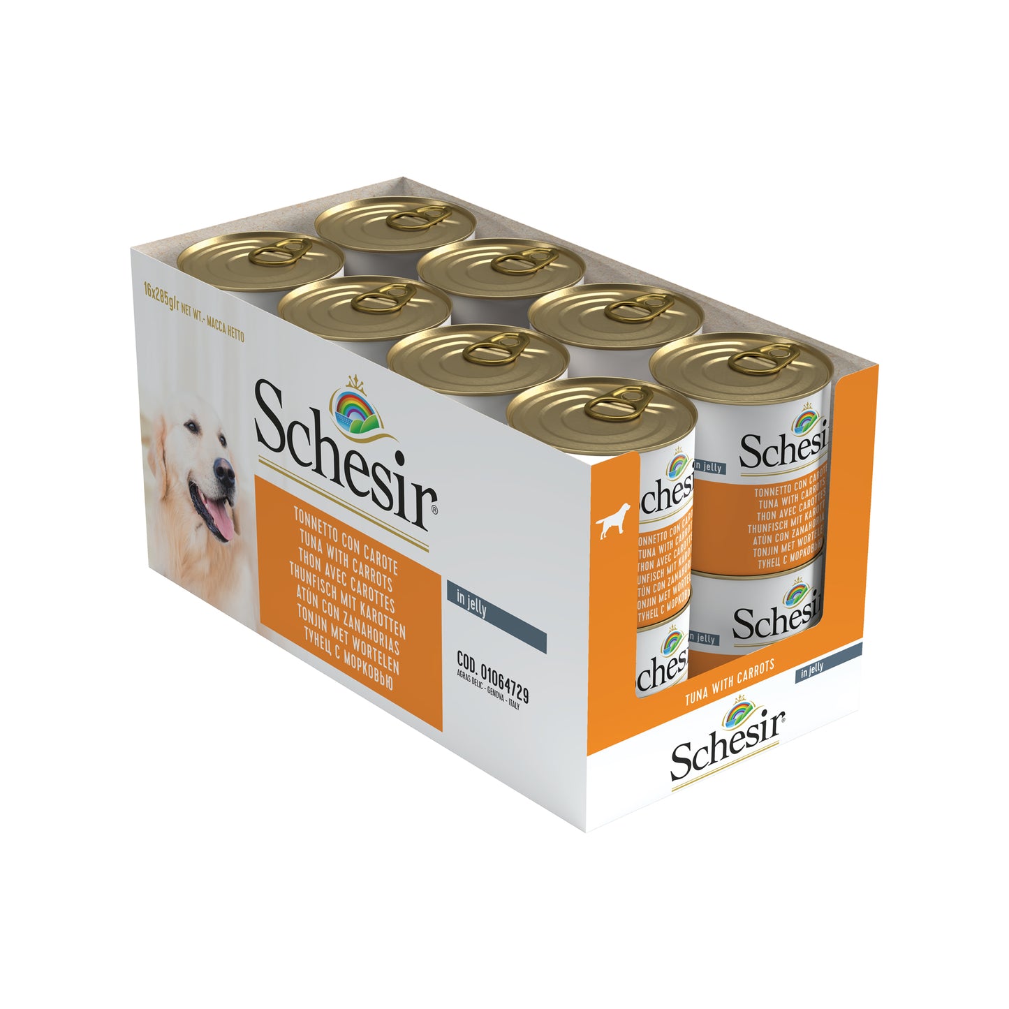 Schesir Dog Tuna & Carrots 285g