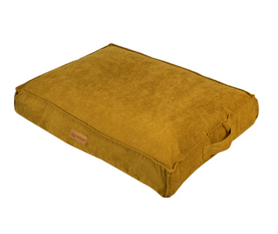 Canine Go Foam Rectangular Bed Yellow 90cm