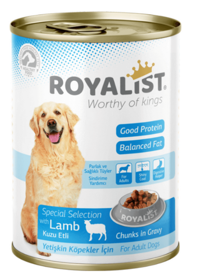 Royalist Dog Lamb Chunks in Gravy 400g