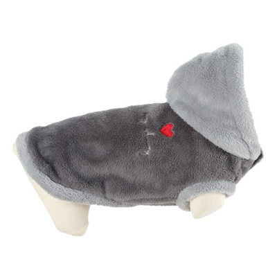 Zolux Teddy Winter Hoodie Grey Small 25cm