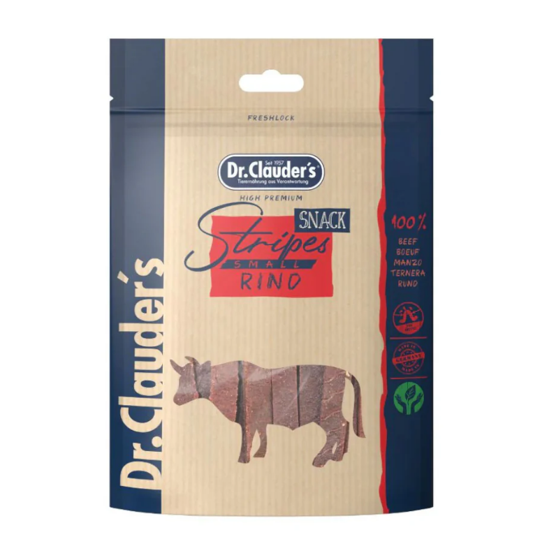 Dr. Clauder's Dog Beef Stripes 80g