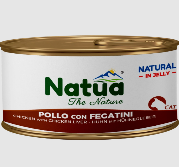 Natua Cat Chicken & Liver in Jelly 85g