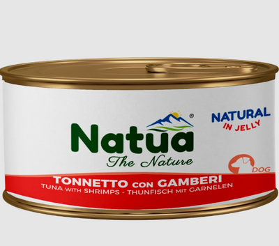 Natua Dog Tuna & Shrimps 85g