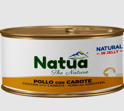 Natua Dog Chicken & Carrots 85g