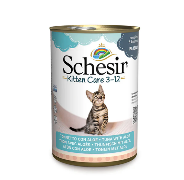 Schesir Kitten Care Tuna & Aloe 140g Tin