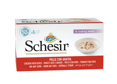 Schesir Cat Chicken & Duck 6 x 50g