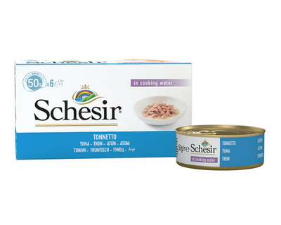 Schesir Cat Tuna Natural 6 x 50g