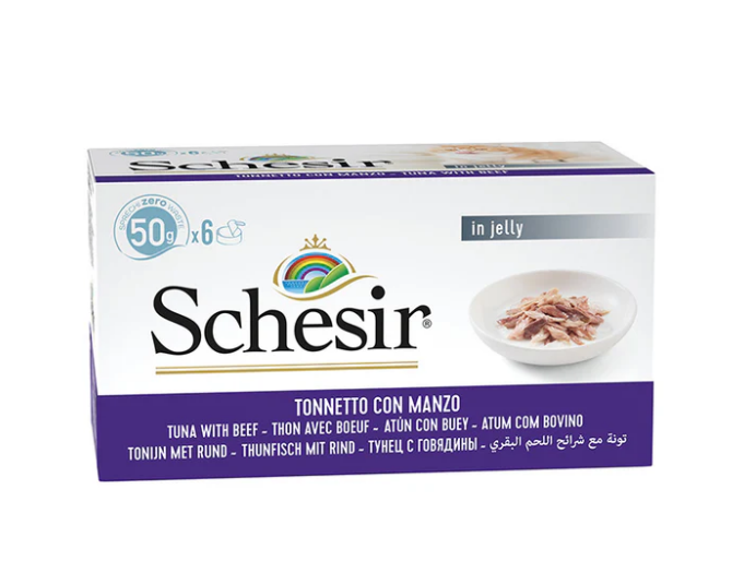 Schesir Cat Tuna & Beef 6 x 50g