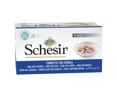 Schesir Cat Tuna & Seabass 6 x 50g