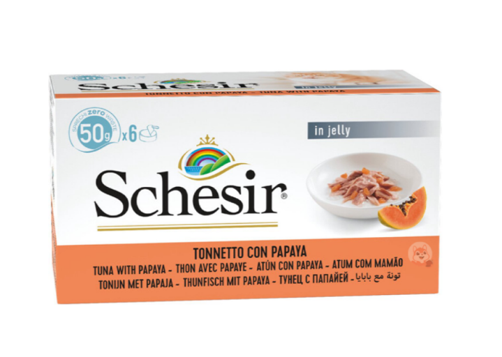 Schesir Cat Tuna & Papaya 6 x 50g