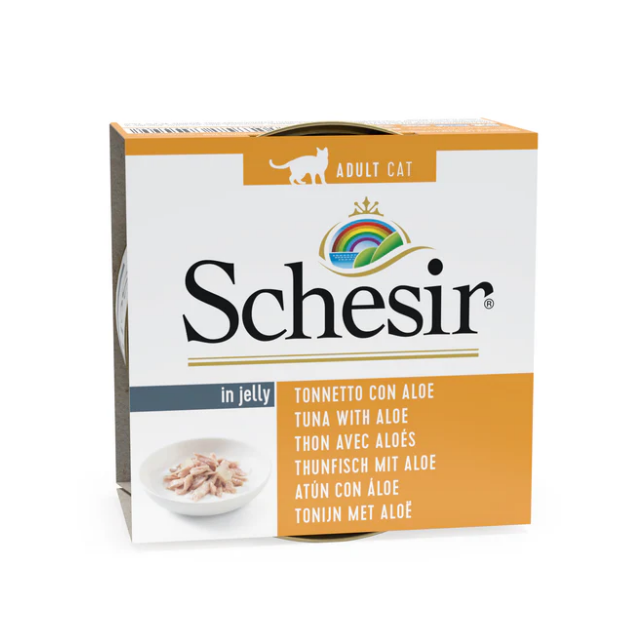 Schesir Cat Tuna & Aloe in Jelly 85g Tin