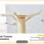 Cat Tree Beige 125 x 60cm