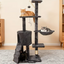 Dark Grey Cat Tree 138 x 48cm