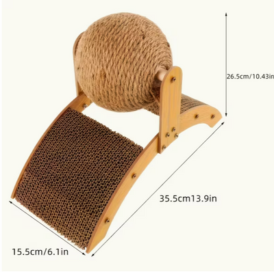 Rotating Cat Scratcher 26cm