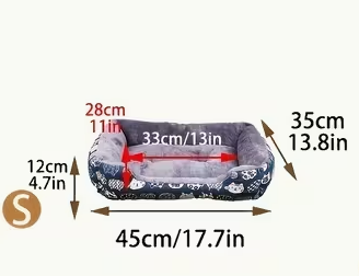 Small Pet Bed 45 x 35cm