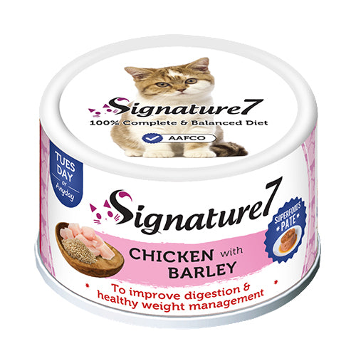 Signature7 Cat Chicken & Barley Pate 80g