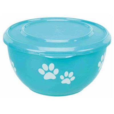 Trixie Metal bowl with lid 15cm