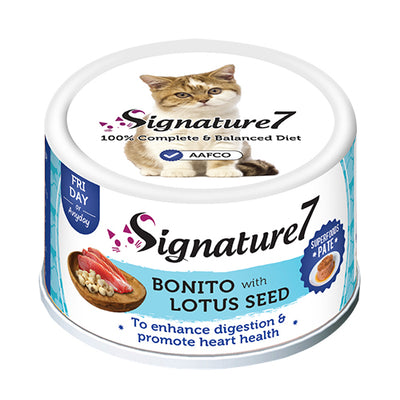 Signature7 Cat Bonito & Lotus Seeds Pate 80g