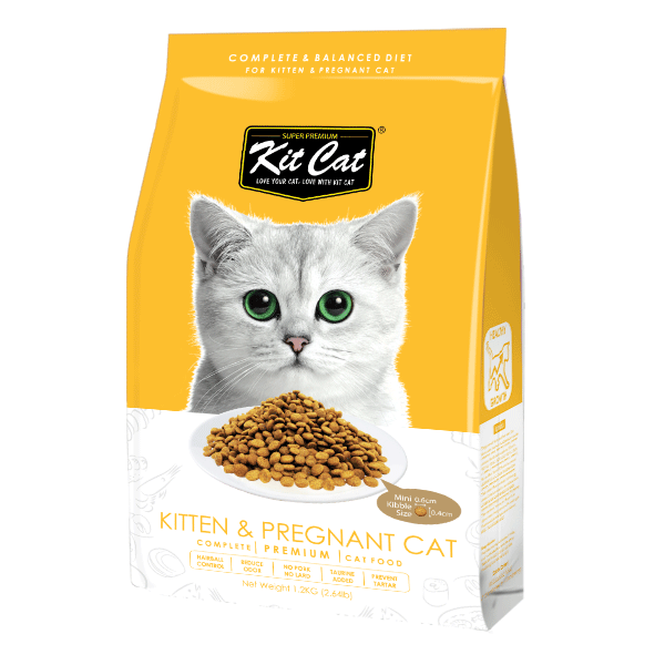 Kit Cat Kitten & Pregnant Cat Food 1.2kg