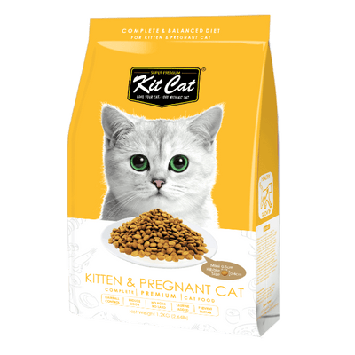 Kit Cat Kitten & Pregnant Cat Food 1.2kg