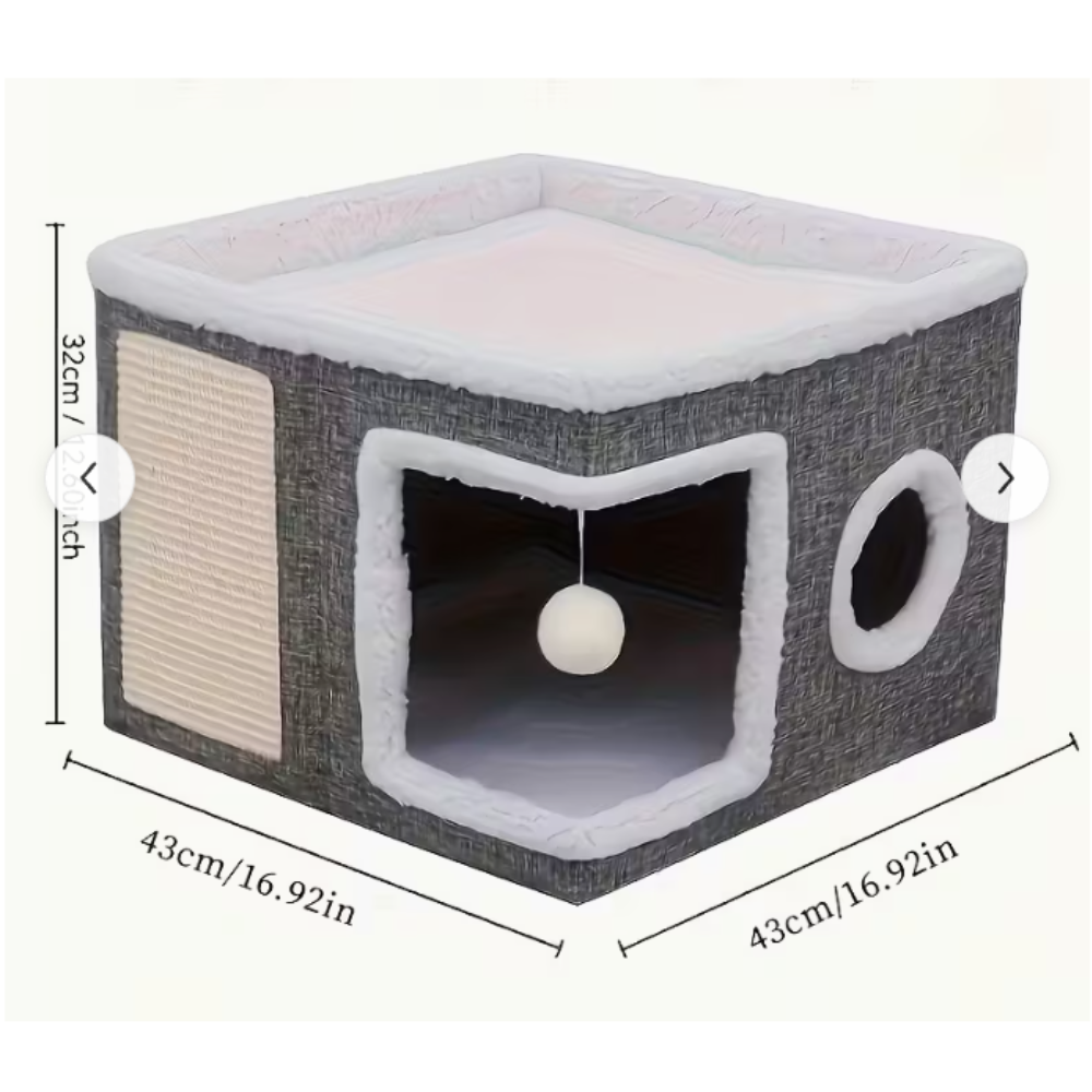 Cat House 43x43x32cm