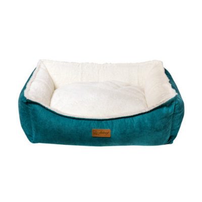 Feline Go Foam Rectangular Bed Turquoise 70cm