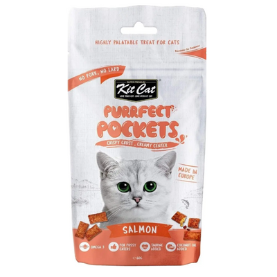 Kit Cat Purrfect Pockets Salmon 60g