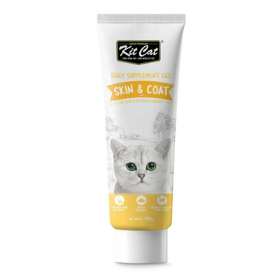 Kit Cat Daily Supplement Paste Skin & Coat 120g