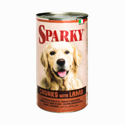 Sparky Dog Lamb Chunks 415g