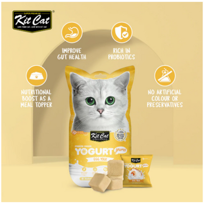 Kit Cat Freeze Dried Yogurt Egg Yolk 10g