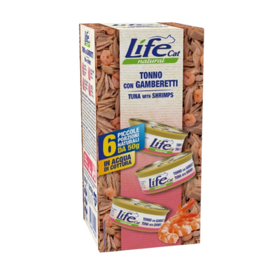 Life Cat Tuna & Shrimps 6x50g