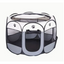 Octagonal Pet Play Pen Grey 72x72cm