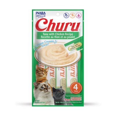 Churu Cat Tuna & Chicken Puree  4x14g