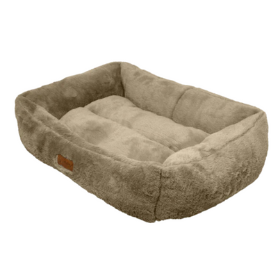 Canine Go Rectangular Bed Brown 110cm