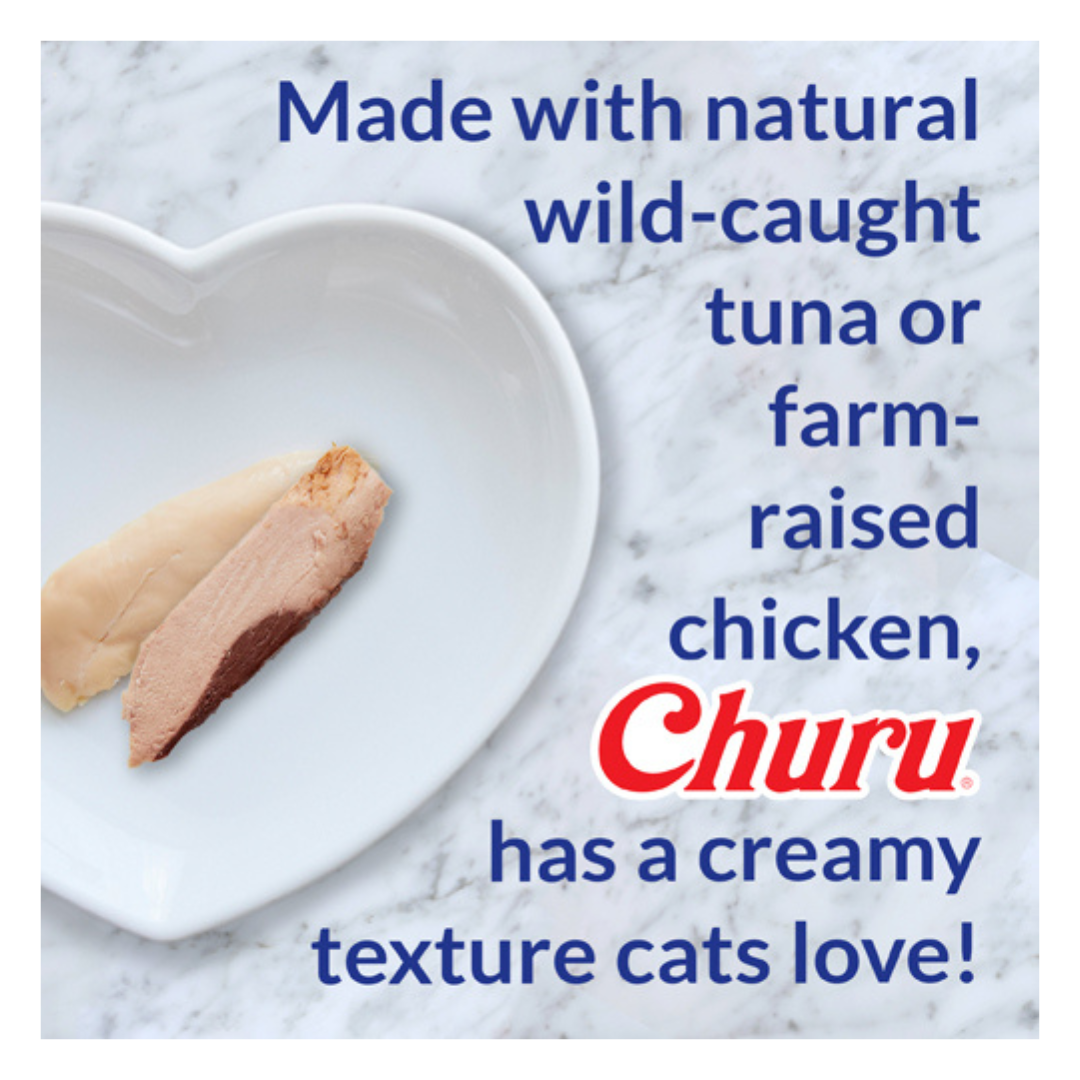 Churu Cat Chicken Cheese & Beef Puree 4 x 14g