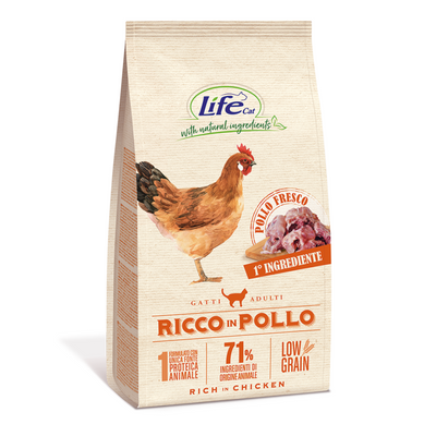 Life Cat Adult Dry Food Chicken 1.5kg