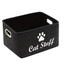 Felt Cat Storage Bin - Grey